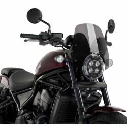 Cupolino Puig Naked per Honda CMX 1100 Rebel fume scuro Cupolino Puig Naked per Honda CMX 1100 Rebel fume scuro