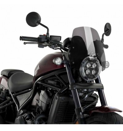 Cupolino Puig Naked per Honda CMX 1100 Rebel fume scuro Cupolino Puig Naked per Honda CMX 1100 Rebel fume scuro