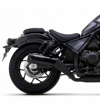 Terminale Arrow Rebel Alu Dark per Honda CMX 1100 Rebel
