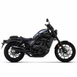 Terminale Arrow Rebel Alu Dark per Honda CMX 1100 Rebel Terminale Arrow Rebel Alu Dark per Honda CMX 1100 Rebel