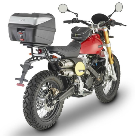 Portapacchi Givi Monolock per Fantic Caballero Scrambler 125, 250 e 500 Portapacchi Givi Monolock per Fantic Caballero Scrambler 125, 250 e 500