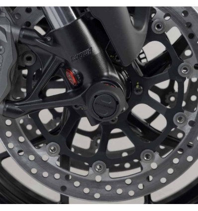 Tamponi Sw-Motech protezione forcelle anteriori per Ducati 899, 959, 1299, Panigale V4 Tamponi Sw-Motech protezione forcelle anteriori per Ducati 899, 959, 1299, Panigale V4