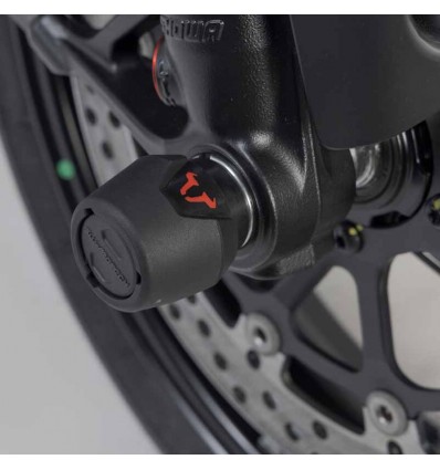 Tamponi Sw-Motech protezione forcelle anteriori per Ducati 899, 959, 1299, Panigale V4 Tamponi Sw-Motech protezione forcelle anteriori per Ducati 899, 959, 1299, Panigale V4