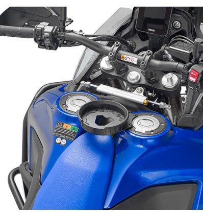 Flangia serbatoio Givi per borse con sistema Tanklock su Yamaha Tenere 700 World Raid Flangia serbatoio Givi per borse con sistema Tanklock su Yamaha Tenere 700 World Raid