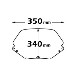 Cupolino Isotta basso per Honda CN 250 91-01 Cupolino Isotta basso per Honda CN 250 91-01