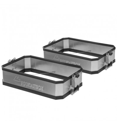 Set Touratech per ampliamento volume valigie originali BMW argento
