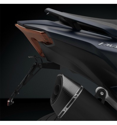 Portatarga regolabile Rizoma Fox per Yamaha T-Max 560 dal 2022 Portatarga regolabile Rizoma Fox per Yamaha T-Max 560 dal 2022