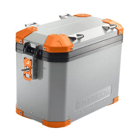 Valigia laterale MyTech Model-X da 48 litri argento Valigia laterale MyTech Model-X da 48 litri argento