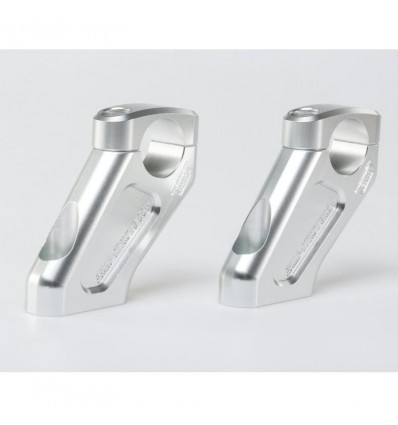 Riser SW-Motech rialzati e arretrati per BMW R1200GS 08-12