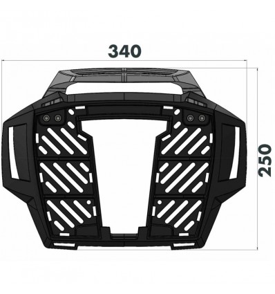 Portapacchi Hepco & Becker Alu Rack per Moto Guzzi V100 Mandello Portapacchi Hepco & Becker Alu Rack per Moto Guzzi V100 Mandello