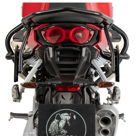Telai laterali Hepco & Becker C-Bow system per Moto Guzzi V100 Mandello Telai laterali Hepco & Becker C-Bow system per Moto Guzzi V100 Mandello
