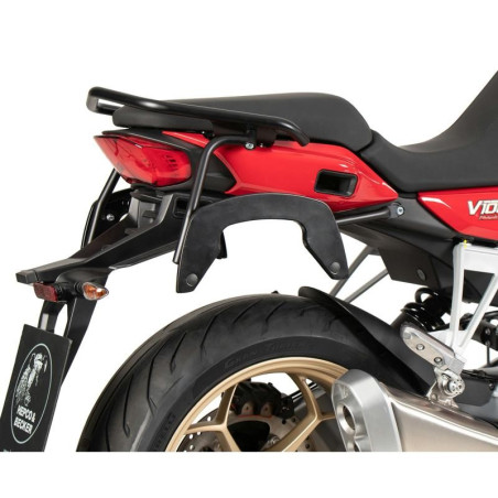 Telai laterali Hepco & Becker C-Bow system per Moto Guzzi V100 Mandello Telai laterali Hepco & Becker C-Bow system per Moto Guzzi V100 Mandello