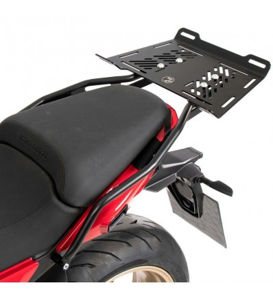 Estensione in alluminio Hepco & Becker per portapacchi su Moto Guzzi V100 Mandello Estensione in alluminio Hepco & Becker per portapacchi su Moto Guzzi V100 Mandello