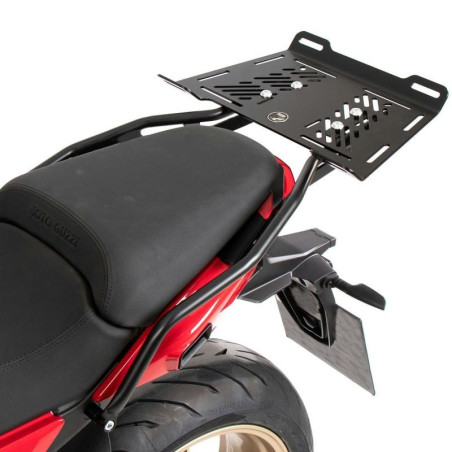 Estensione in alluminio Hepco & Becker per portapacchi su Moto Guzzi V100 Mandello Estensione in alluminio Hepco & Becker per portapacchi su Moto Guzzi V100 Mandello