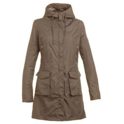 Parka amtipioggia da donna Tucano Urbano Amelia grigio verde