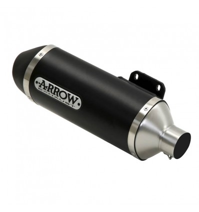 Terminale Arrow Urban Alu Dark per Honda ADV 350