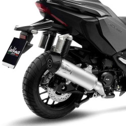 Terminale Leovince LV ONE Evo Kat inox per Honda ADV 350 Terminale Leovince LV ONE Evo Kat inox per Honda ADV 350