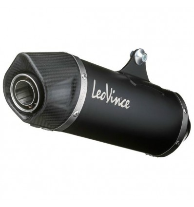 Terminale Leovince Nero inox per Honda ADV 350 e SH 350