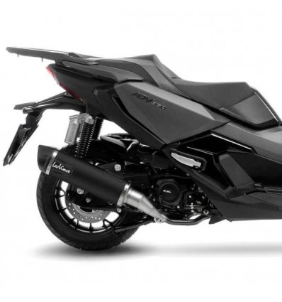 Terminale Leovince Nero Kat inox per Honda ADV 350 e SH 350 Terminale Leovince Nero Kat inox per Honda ADV 350 e SH 350