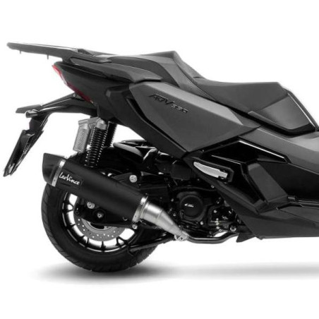 Terminale Leovince Nero Kat inox per Honda ADV 350 e SH 350 Terminale Leovince Nero Kat inox per Honda ADV 350 e SH 350