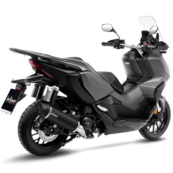 Terminale Leovince Nero Kat inox per Honda ADV 350 e SH 350 Terminale Leovince Nero Kat inox per Honda ADV 350 e SH 350