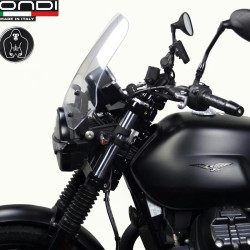 Cupolino Biondi Touring per Moto Guzzi V7 dal 2017 e V9 Roamer e Bobber Cupolino Biondi Touring per Moto Guzzi V7 dal 2017 e V9 Roamer e Bobber
