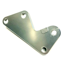 Staffa Lightech per disco freno maggiorato da 190 mm Honda Dio argento Staffa Lightech per disco freno maggiorato da 190 mm Honda Dio argento