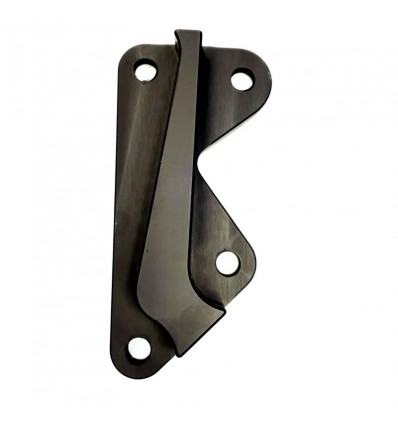 Staffa Lightech per disco freno maggiorato da 190 mm Honda Dio nera Staffa Lightech per disco freno maggiorato da 190 mm Honda Dio nera