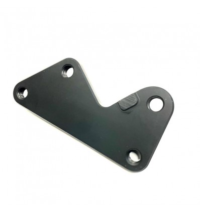 Staffa Lightech per disco freno maggiorato da 190 mm Honda Dio nera Staffa Lightech per disco freno maggiorato da 190 mm Honda Dio nera