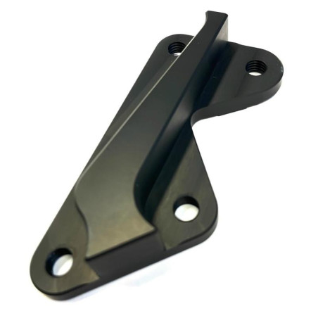 Staffa Lightech per disco freno maggiorato da 190 mm Honda Dio nera Staffa Lightech per disco freno maggiorato da 190 mm Honda Dio nera