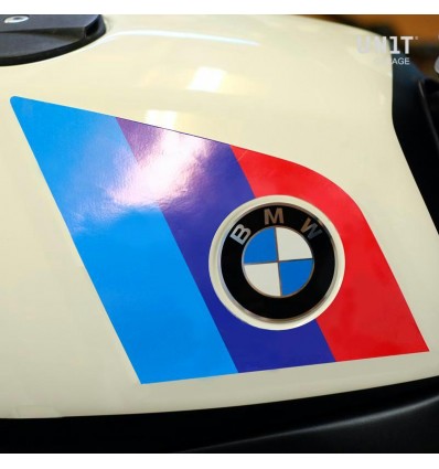 Coppia di adesivi Unit Garage Skrambler per serbatoio BMW K100 Coppia di adesivi Unit Garage Skrambler per serbatoio BMW K100