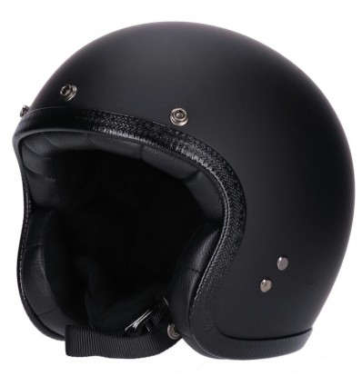 Casco Roeg Jettson 2.0 Vintage monocolore nero opaco Casco Roeg Jettson 2.0 Vintage monocolore nero opaco
