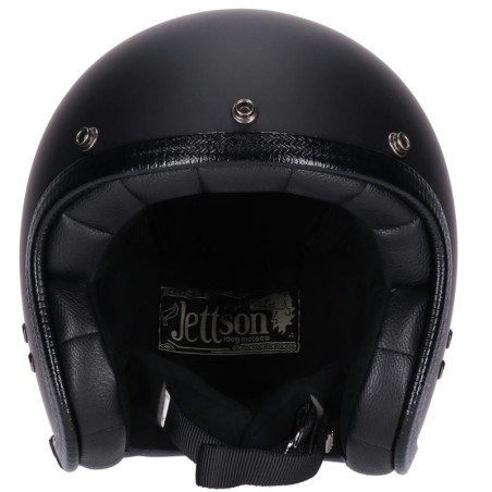 Casco Roeg Jettson 2.0 Vintage monocolore nero opaco Casco Roeg Jettson 2.0 Vintage monocolore nero opaco