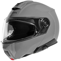 Casco apribile Schuberth C5 monocolore grigio lucido