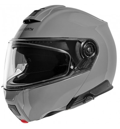 Casco apribile Schuberth C5 monocolore grigio lucido