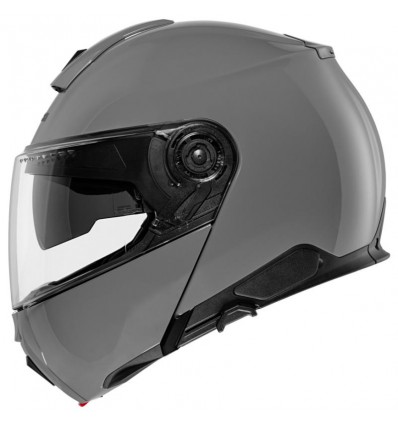 Casco apribile Schuberth C5 monocolore grigio lucido Casco apribile Schuberth C5 monocolore grigio lucido