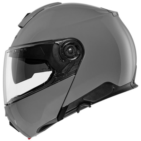 Casco apribile Schuberth C5 monocolore grigio lucido Casco apribile Schuberth C5 monocolore grigio lucido