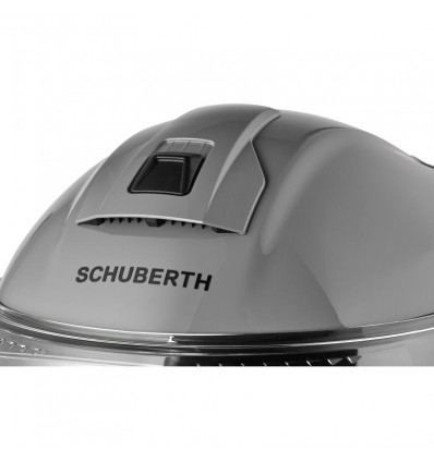 Casco apribile Schuberth C5 monocolore grigio lucido Casco apribile Schuberth C5 monocolore grigio lucido