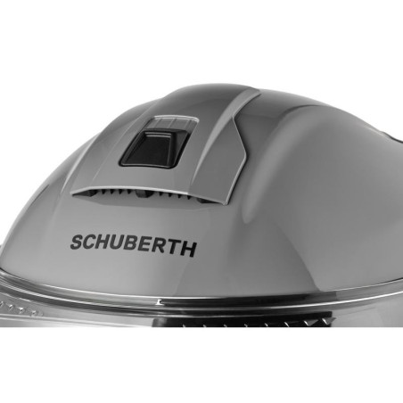 Casco apribile Schuberth C5 monocolore grigio lucido Casco apribile Schuberth C5 monocolore grigio lucido