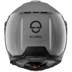 Casco apribile Schuberth C5 monocolore grigio lucido Casco apribile Schuberth C5 monocolore grigio lucido