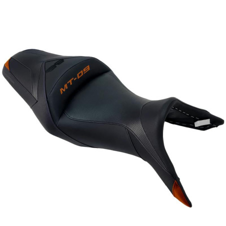Sella Bagster Ready Luxe per Yamaha MT-09 nera e arancio Sella Bagster Ready Luxe per Yamaha MT-09 nera e arancio