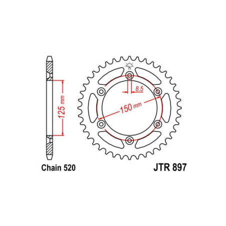 Kit catena corona e pignone DID per Aprilia Dorsoduro 750 Kit catena corona e pignone DID per Aprilia Dorsoduro 750