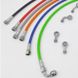 Kit Fren Tubo per Aprilia Dorsoduro 750 senza ABS in acciaio con guaina Kit Fren Tubo per Aprilia Dorsoduro 750 senza ABS in acciaio con guaina