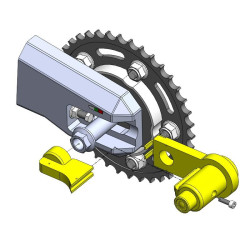 Antifurto blocca ruota Push & Block per Honda X-ADV 750 e Forza 750 Antifurto blocca ruota Push & Block per Honda X-ADV 750 e Forza 750