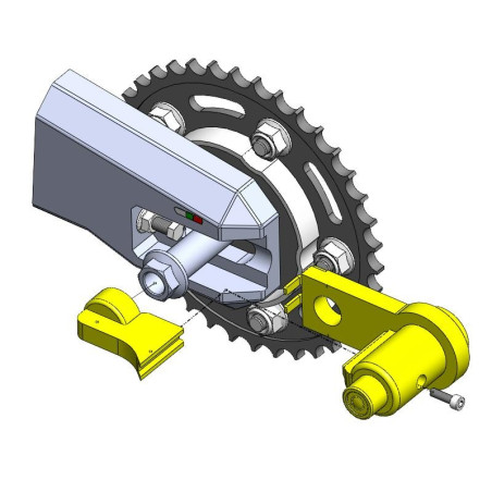 Antifurto blocca ruota Push & Block per Honda X-ADV 750 e Forza 750 Antifurto blocca ruota Push & Block per Honda X-ADV 750 e Forza 750