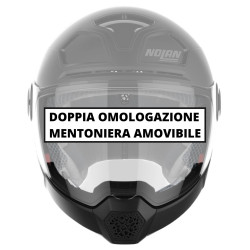Casco Nolan N30.4 VP Classic monocolore nero lucido Casco Nolan N30.4 VP Classic monocolore nero lucido