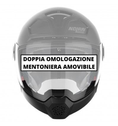 Casco Nolan N30.4 VP Inception nero e rosso