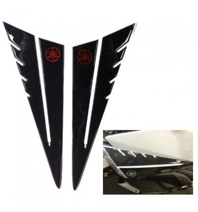 Kit adesivi resinati fianchetti anteriori Yamaha T-Max Kit adesivi resinati fianchetti anteriori Yamaha T-Max