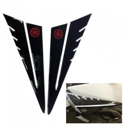 Kit adesivi resinati fianchetti anteriori Yamaha T-Max Kit adesivi resinati fianchetti anteriori Yamaha T-Max