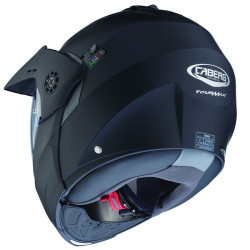 Casco Caberg Tourmax X apribile enduro doppia visiera nero opaco Casco Caberg Tourmax X apribile enduro doppia visiera nero opaco